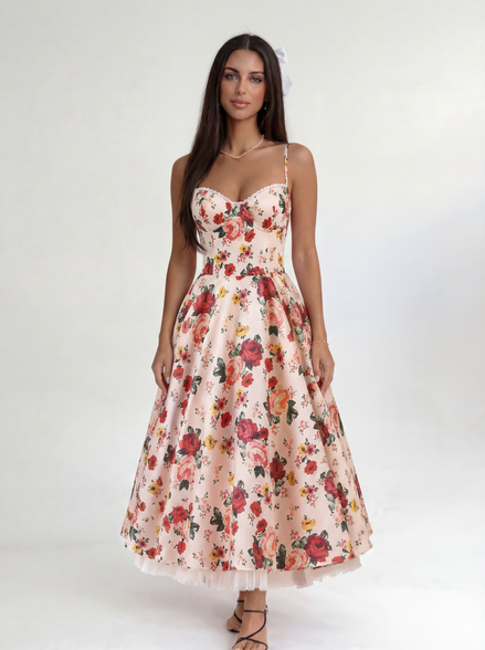 Floral Golden Hour Dress