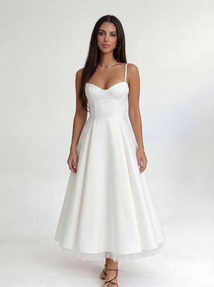 White Golden Hour Dress