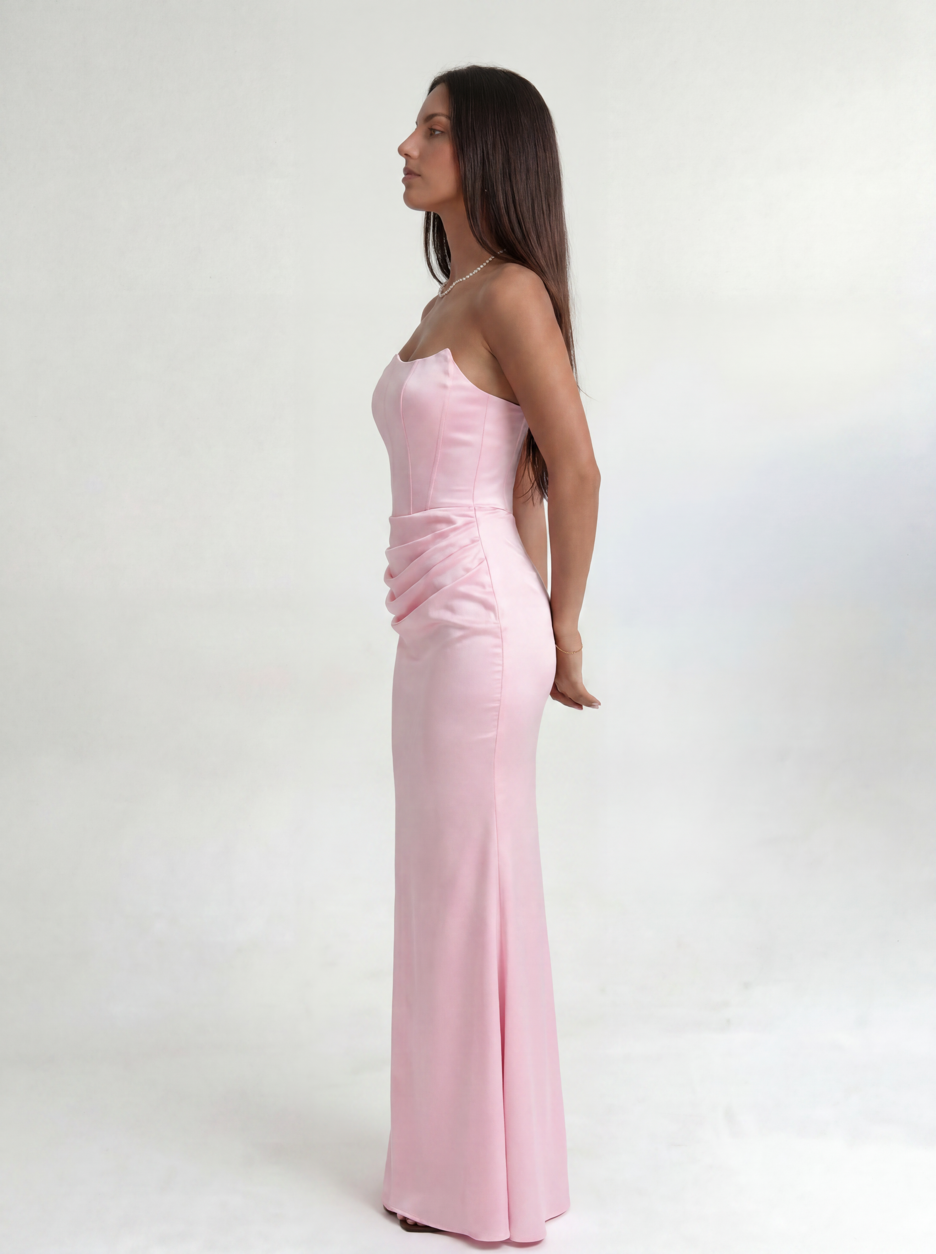 Pink Midnight Contour Gown