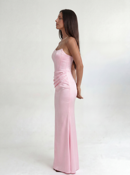 Pink Midnight Contour Gown