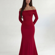 Red Roselle Dress