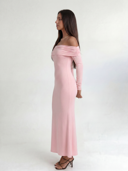 Pink Roselle Dress