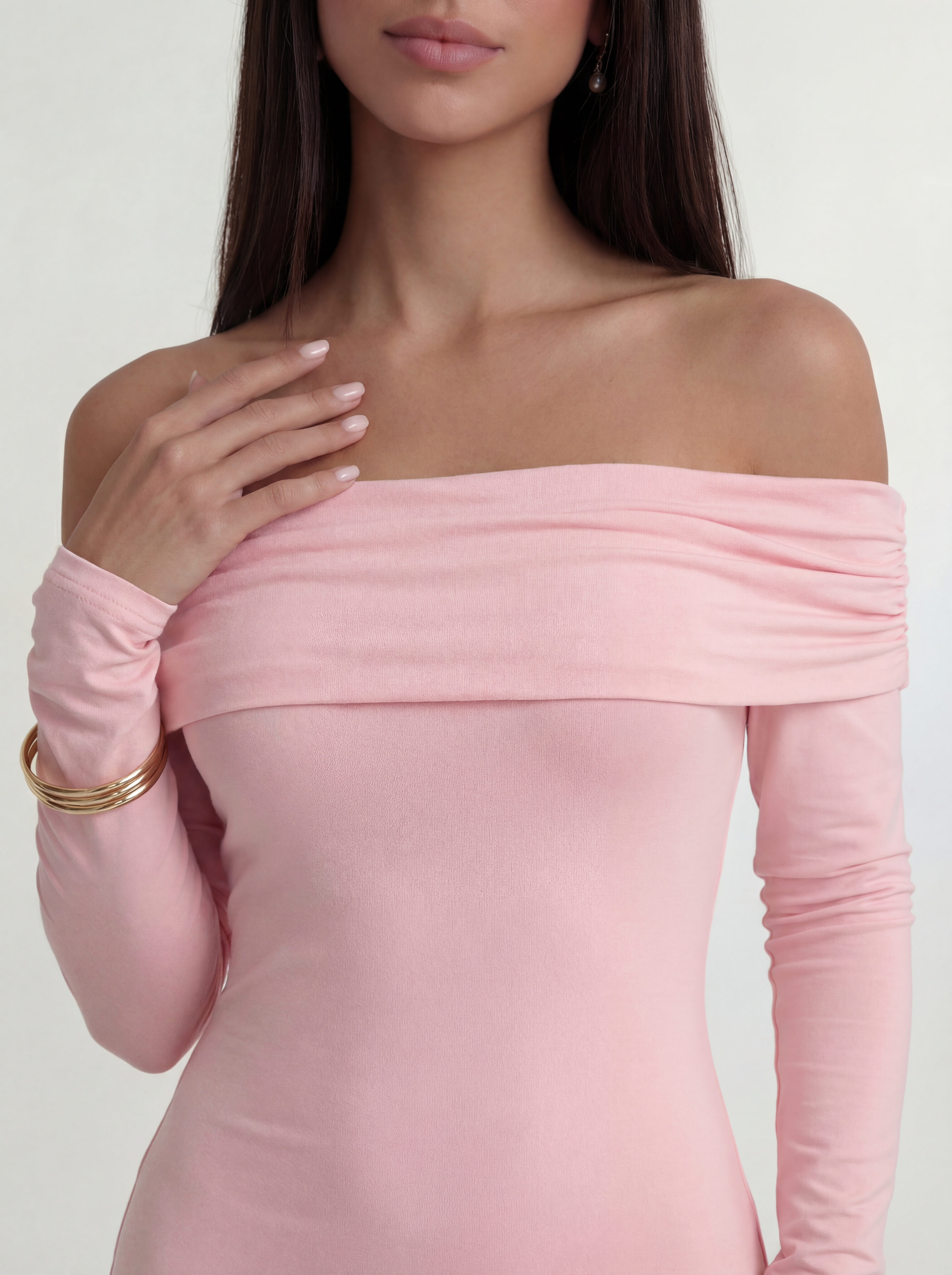 Pink Roselle Dress