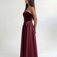 Burgundy Midnight Grace Gown