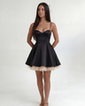 Black Eclipse Layer Dress