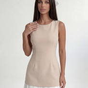 Beige Noiréa Dress