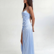 Azure Scarlet Siren Gown