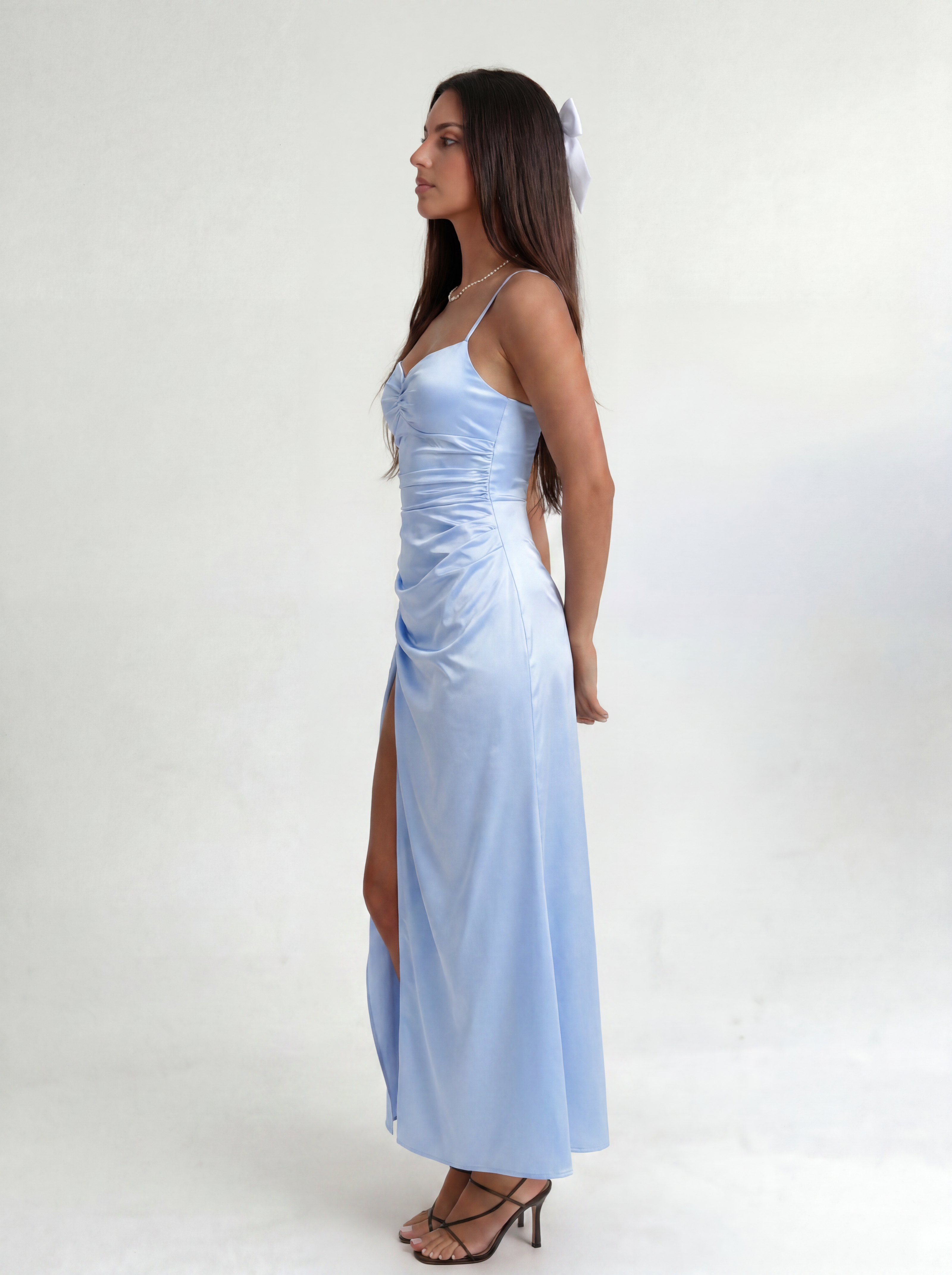 Azure Scarlet Siren Gown
