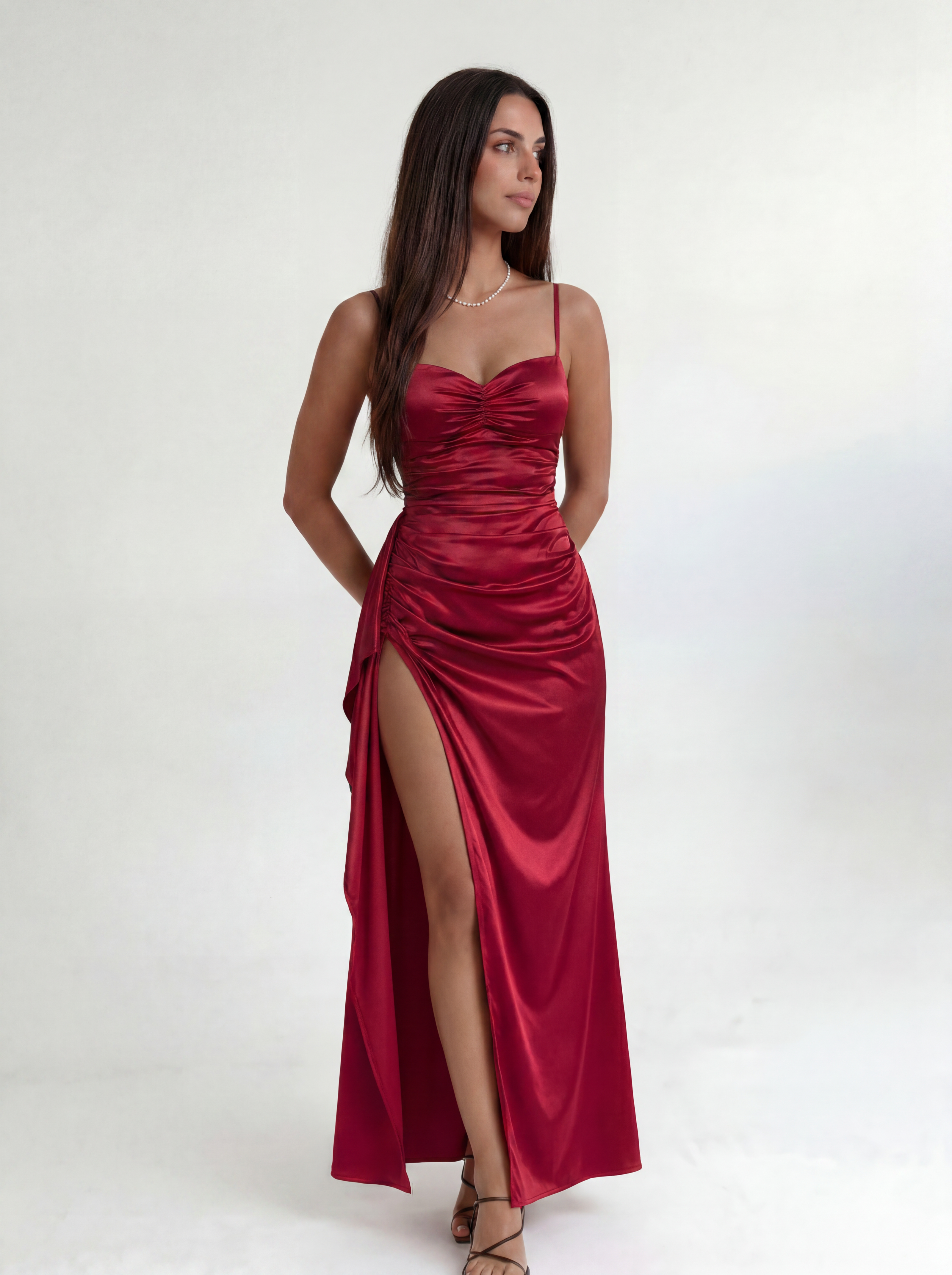 Red Scarlet Siren Gown