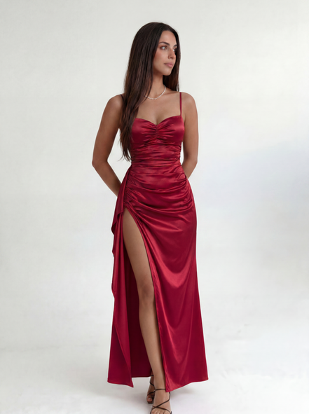 Red Scarlet Siren Gown