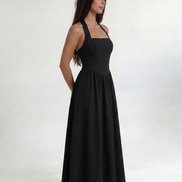 Black Solenne Dress