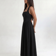 Black Solenne Dress