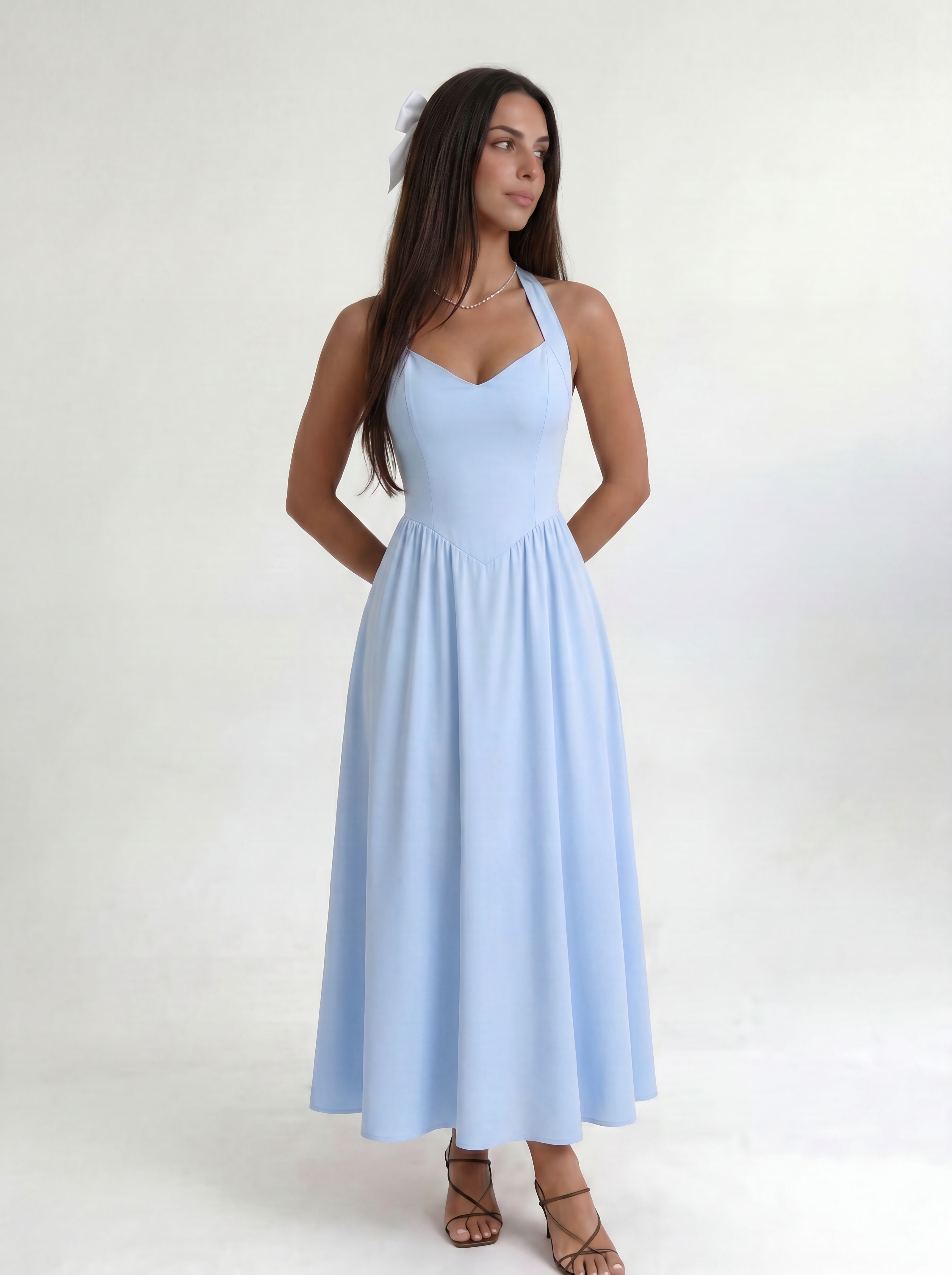Azure Solenne Dress