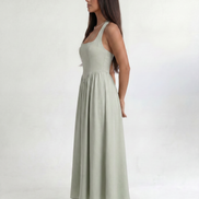 Green Solenne Dress