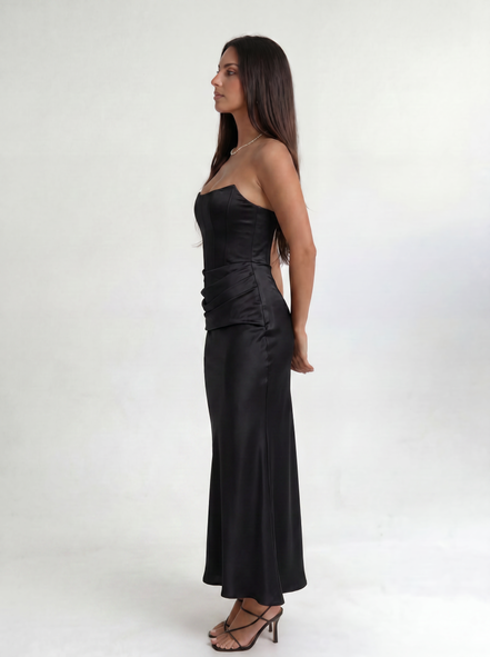 Black Midnight Contour Gown
