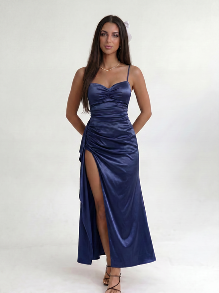 Navy Blue Scarlet Siren Gown