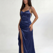 Navy Blue Scarlet Siren Gown