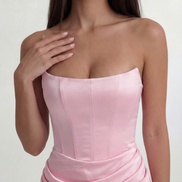Pink Midnight Contour Gown