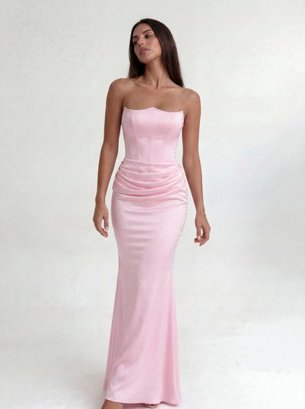 Pink Midnight Contour Gown