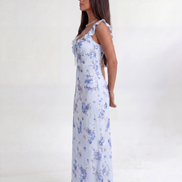 Blue Amaryse Maxi Dress