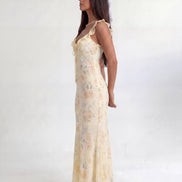 Yellow Amaryse Maxi Dress