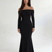 Black Roselle Dress