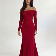 Red Roselle Dress