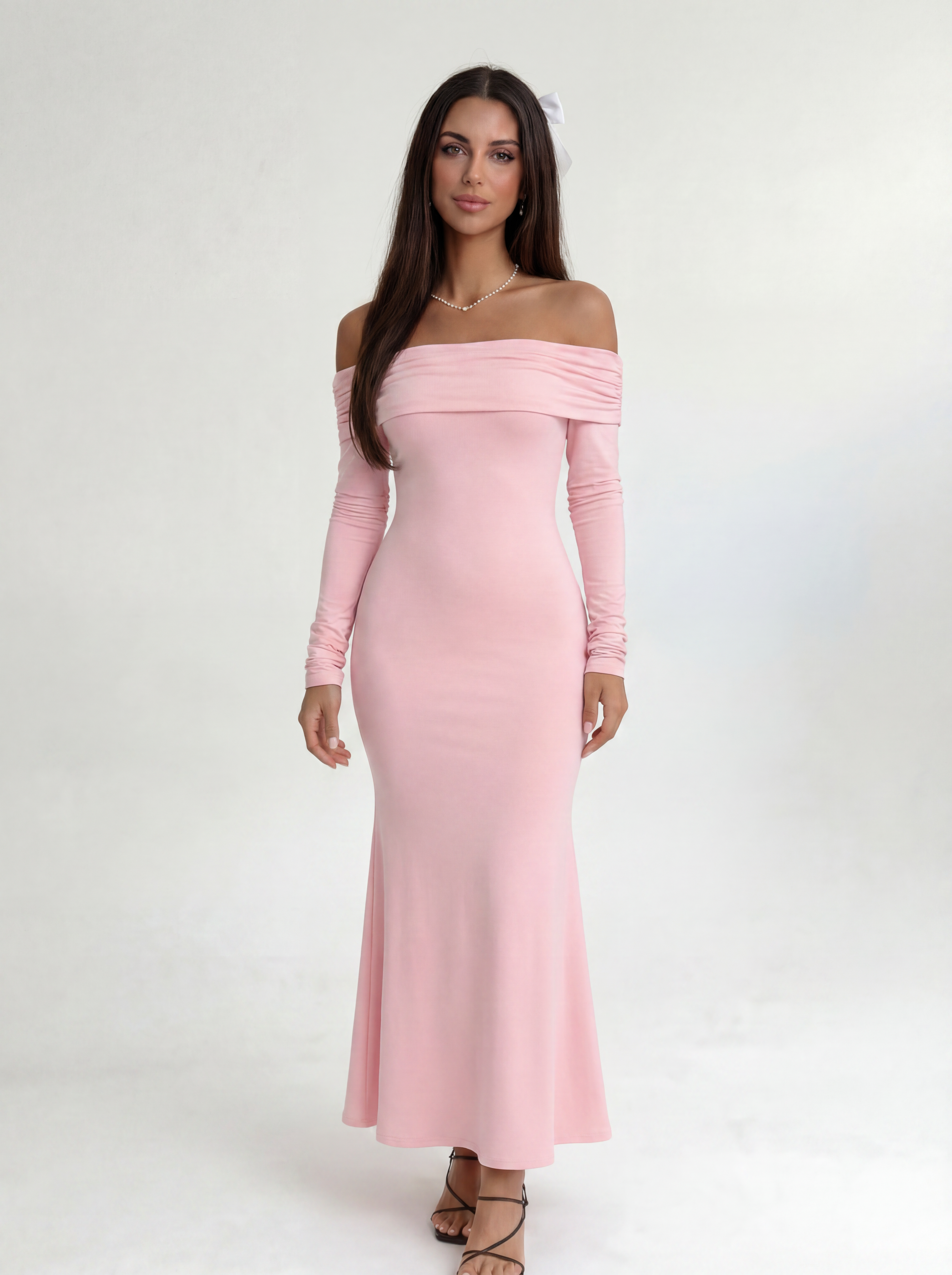 Pink Roselle Dress