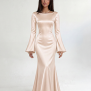Beige Marcelline Dress