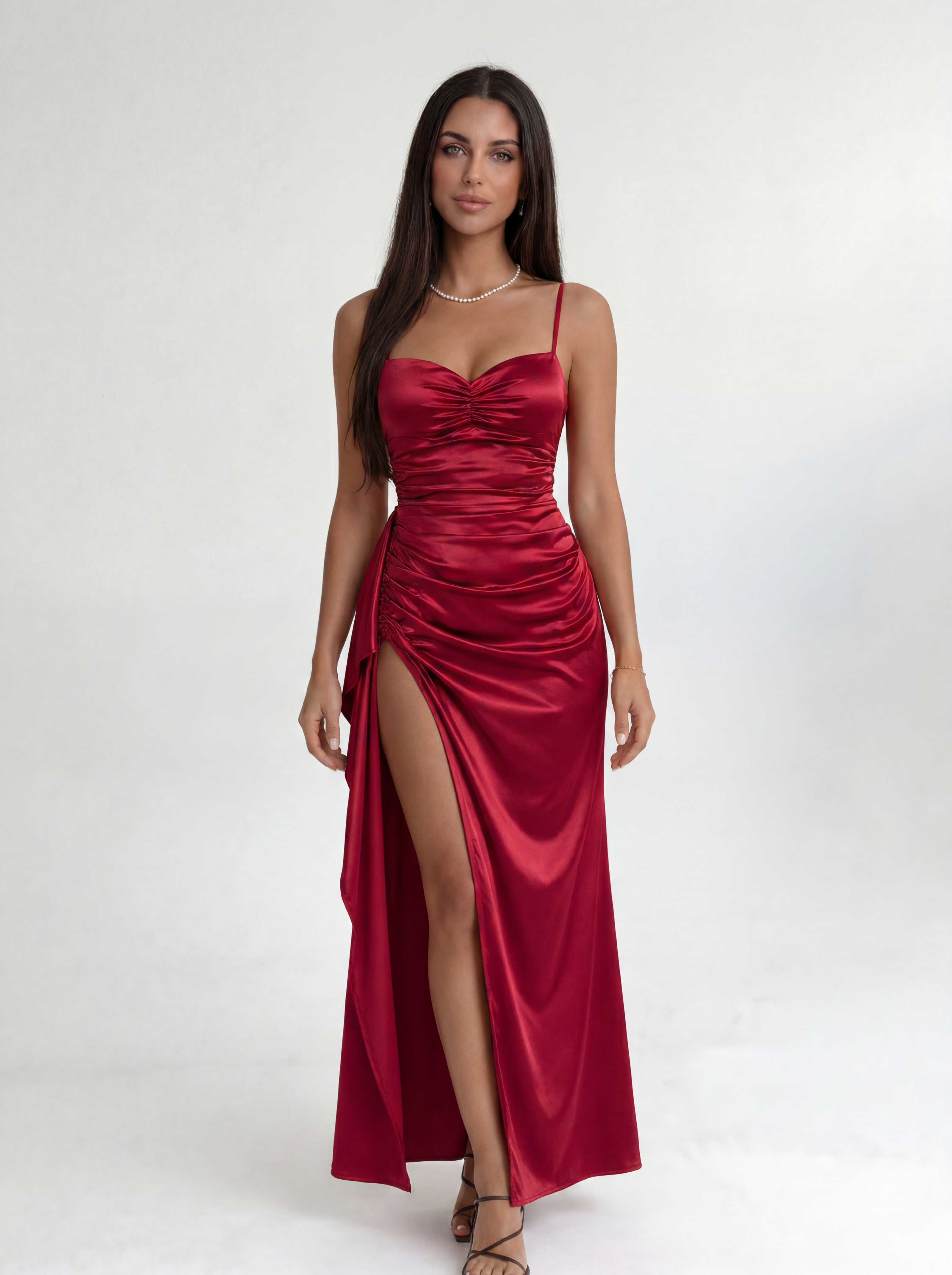Red Scarlet Siren Gown