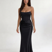Black Midnight Contour Gown