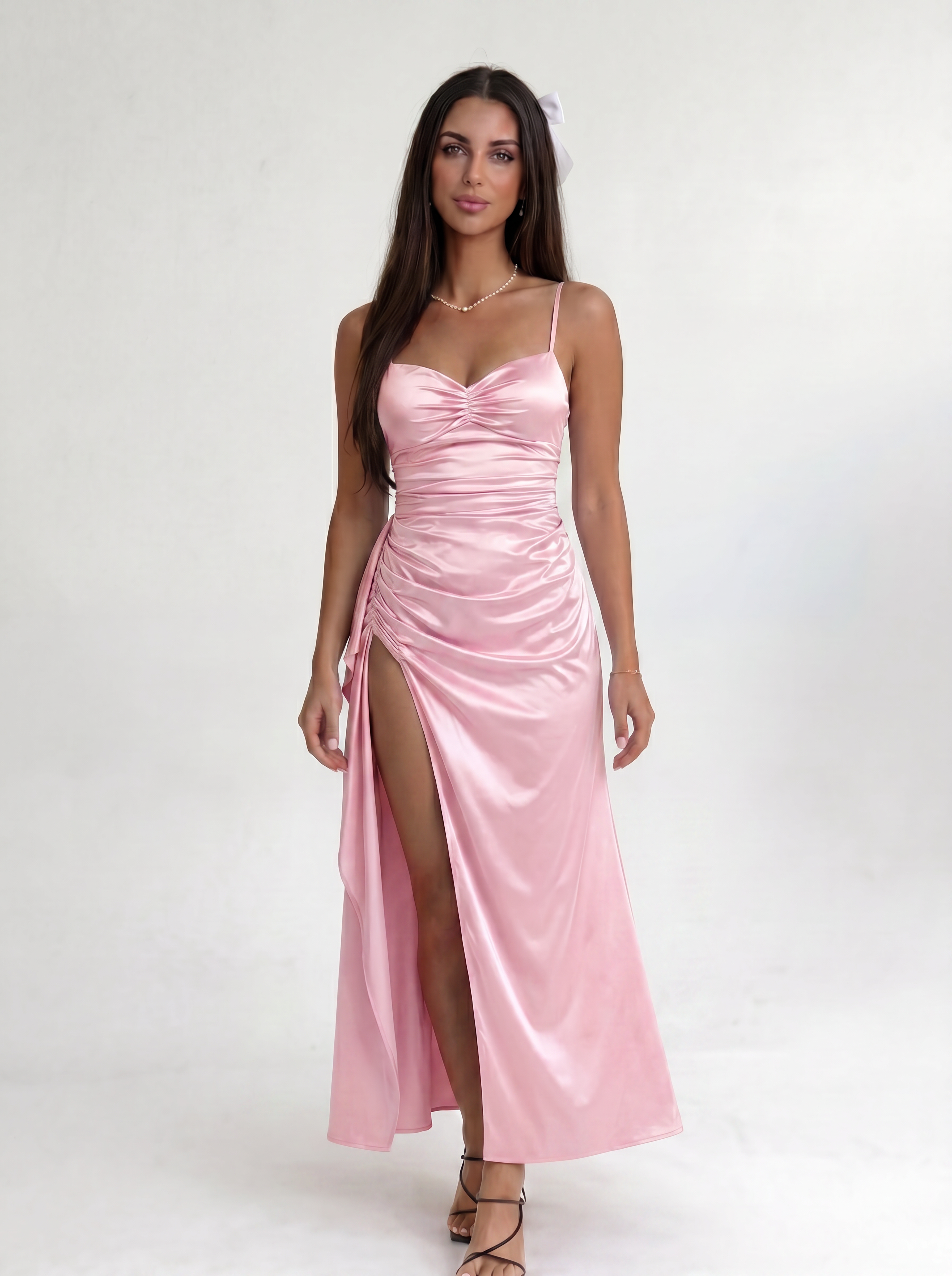 Cavelle Noire – Pink Scarlet Siren Gown