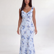 Blue Amaryse Maxi Dress
