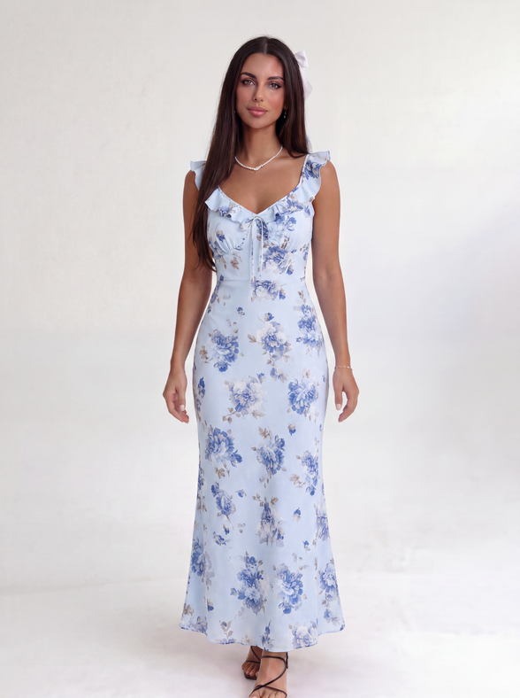 Blue Amaryse Maxi Dress